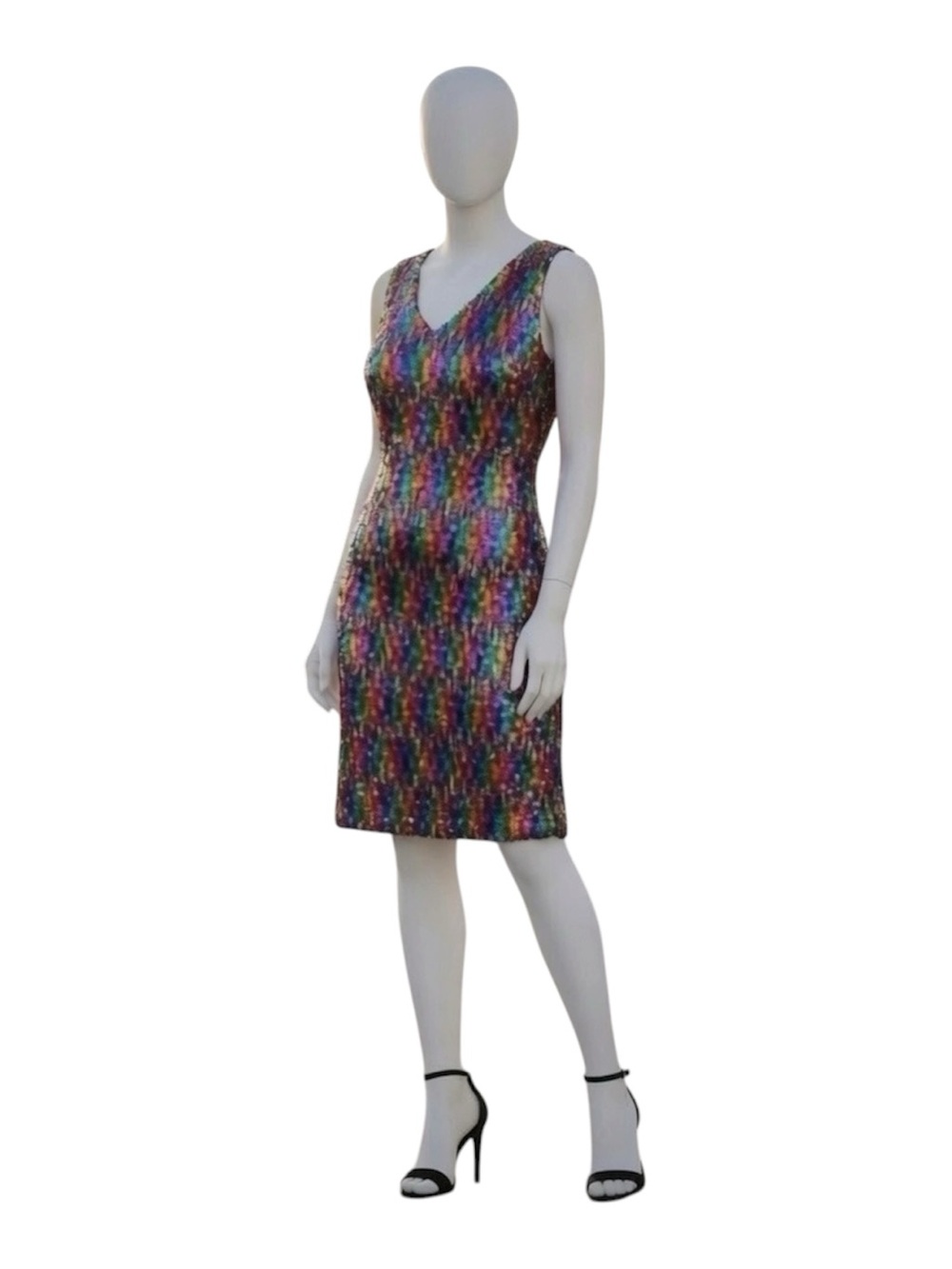 AVAILABLE multicolor sequin dress S M L